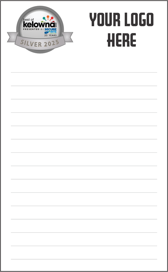 Note Pads - Packs of 12 pads
